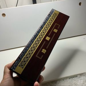 Wooden Jewelry/Handle/Necklace Storage Box (25x7x4cm)